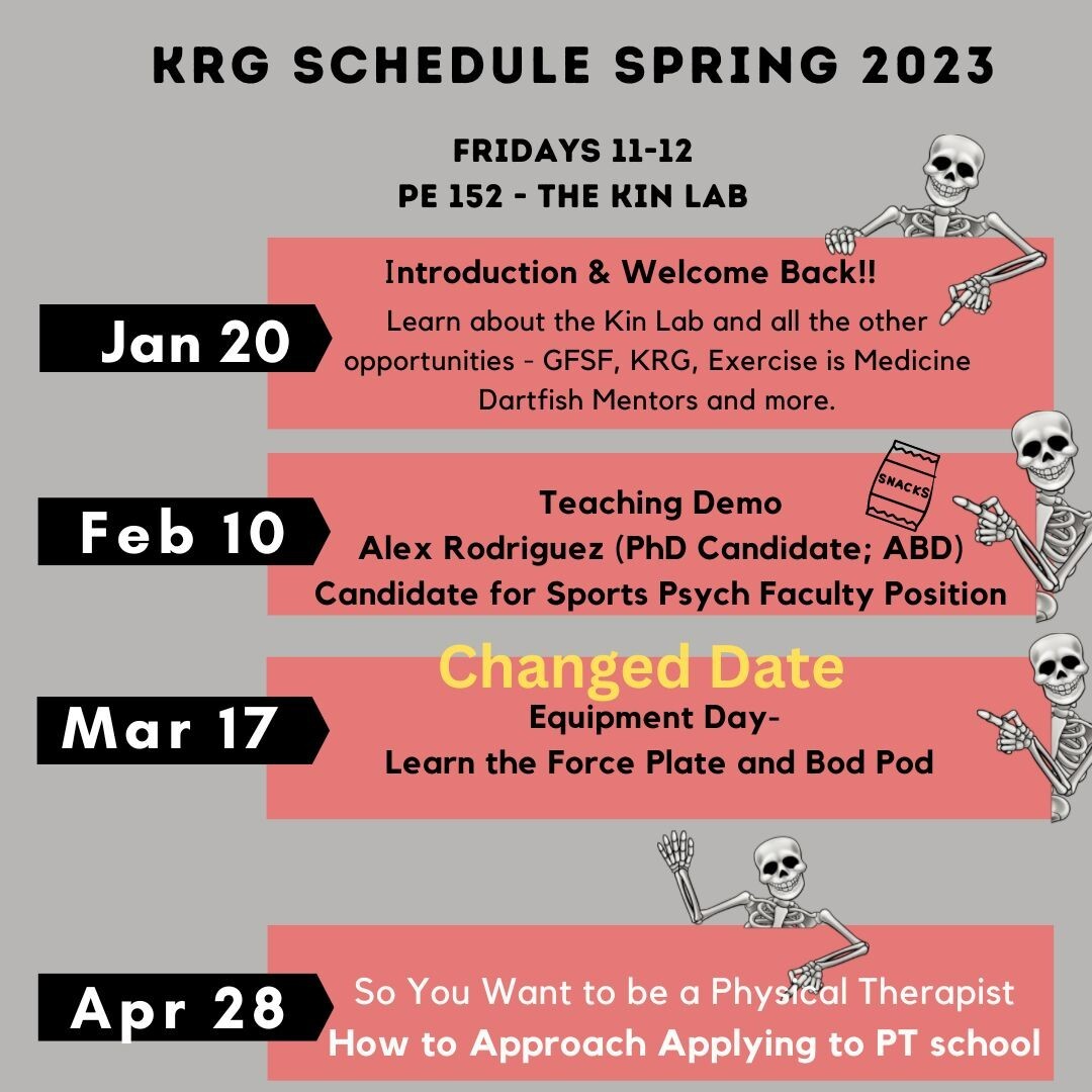 KRG_Schedule_Sp23