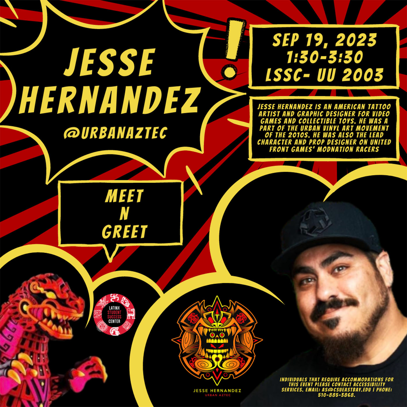 Jesse Hernandez flyer