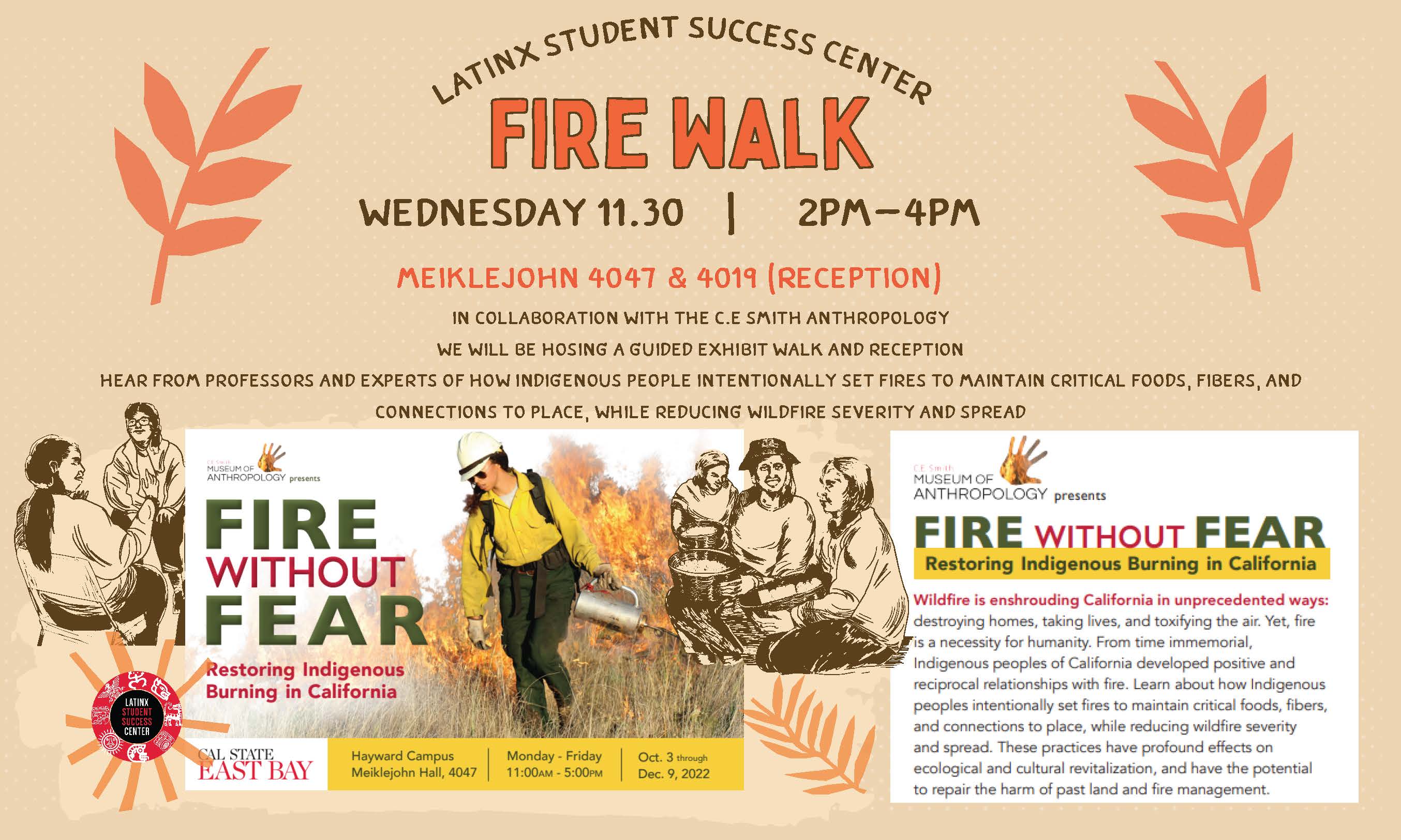 Fire Walk flyer