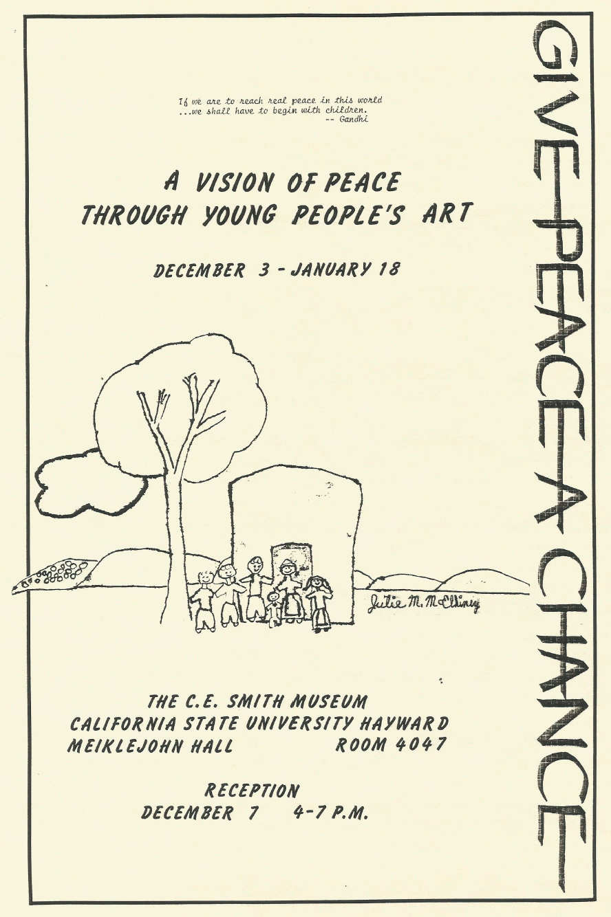 peace exhibit poster