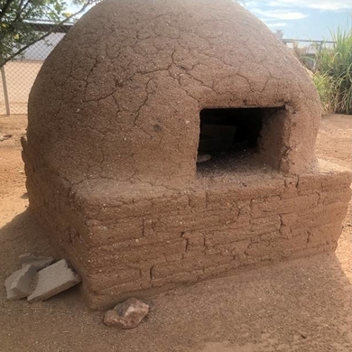 beehive shaped mud ovens