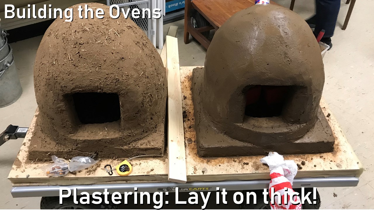 Plastering ovens