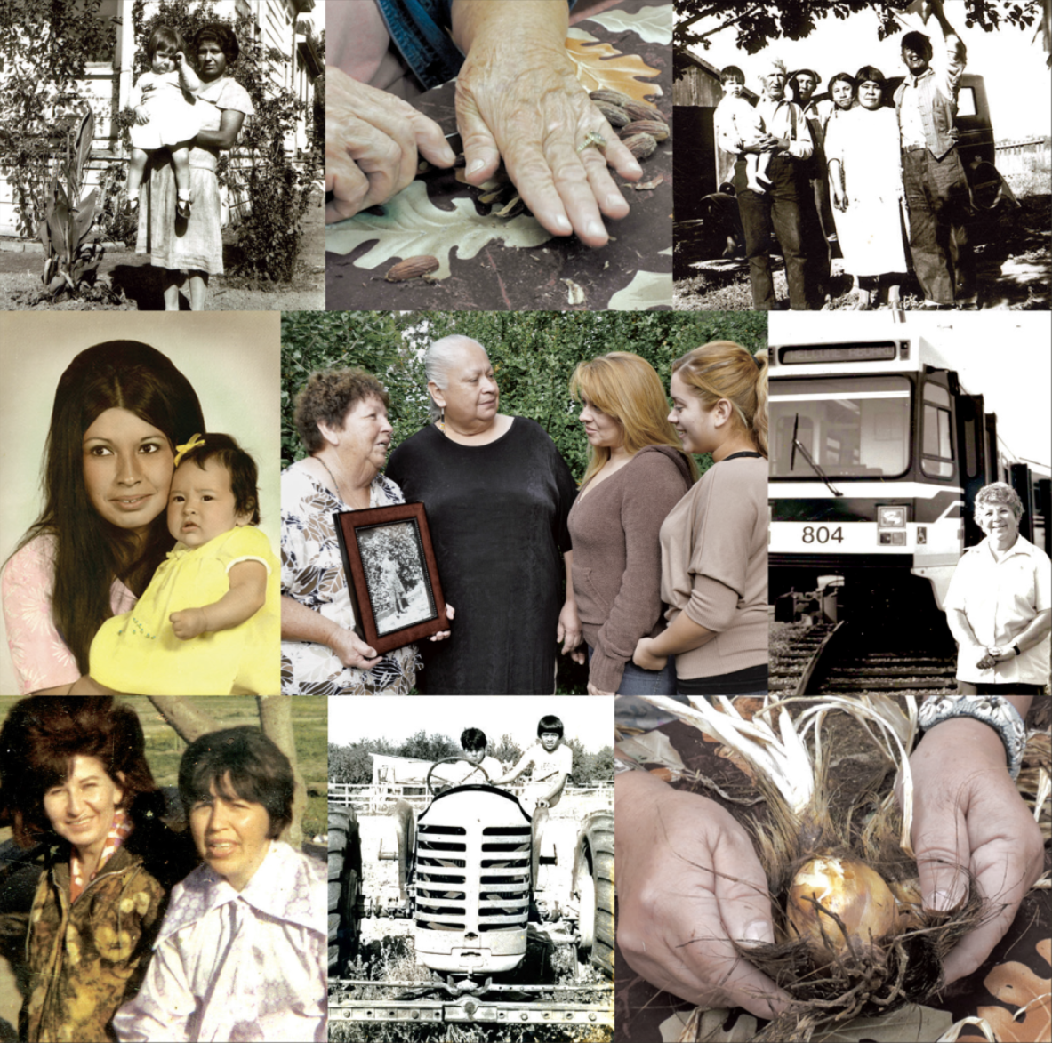 collage of peoples