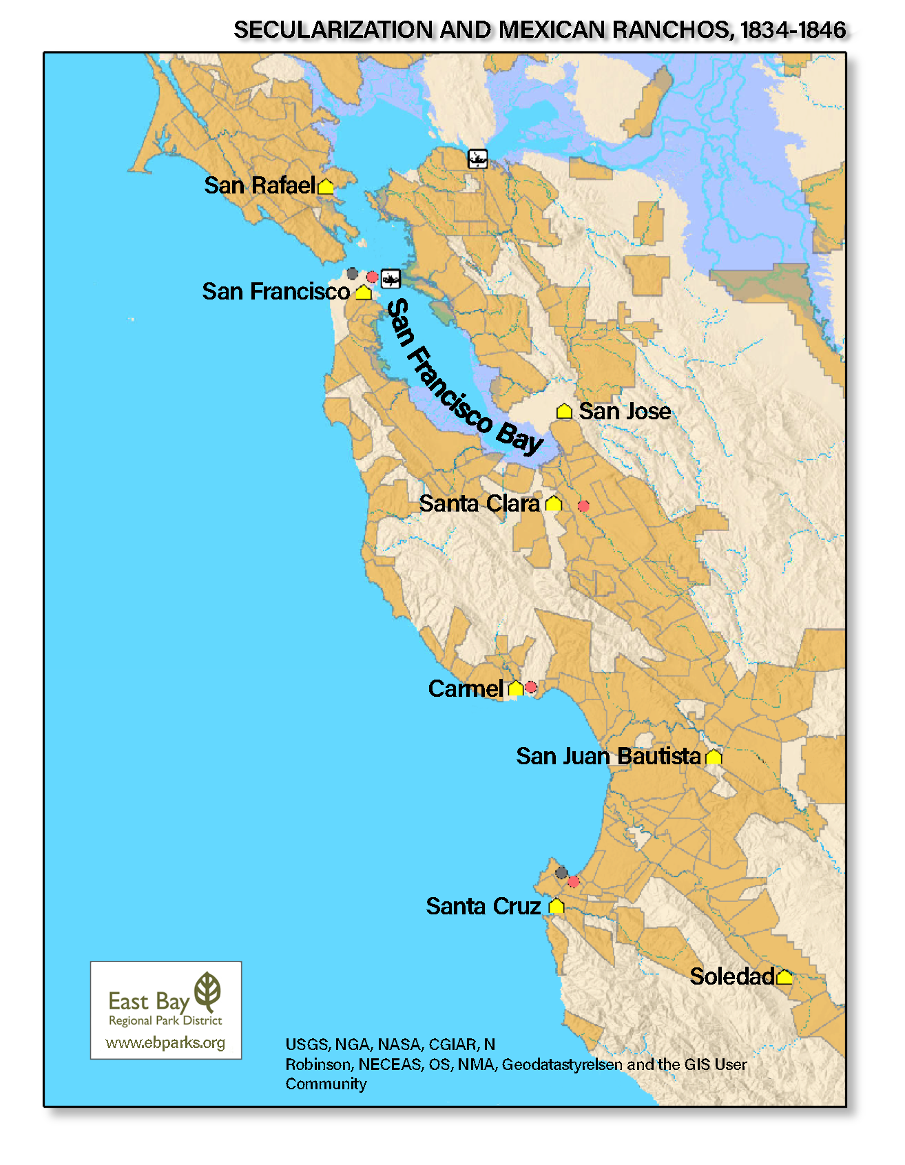 SECULARIZATION AND MEXICAN RANCHOS, 1834-1846 