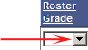 Help page arrow highlights dropdown selection arrow