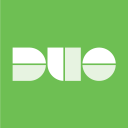 Duo Security logo on a green background.