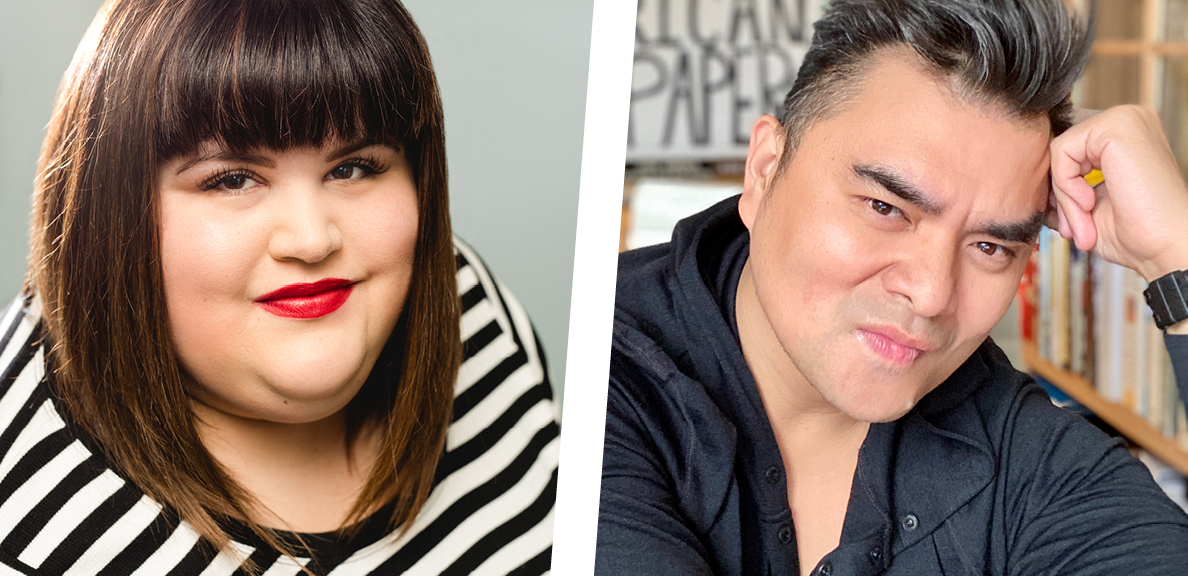 Julie Murphy and Jose Antonio Vargas headshots.