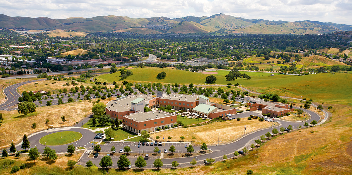 The Concord campus with Mt. Diablo in the background