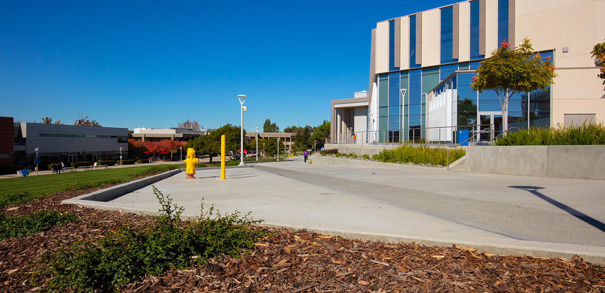 CORE building walkway