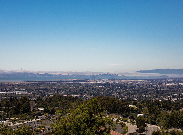 East Bay aerial view