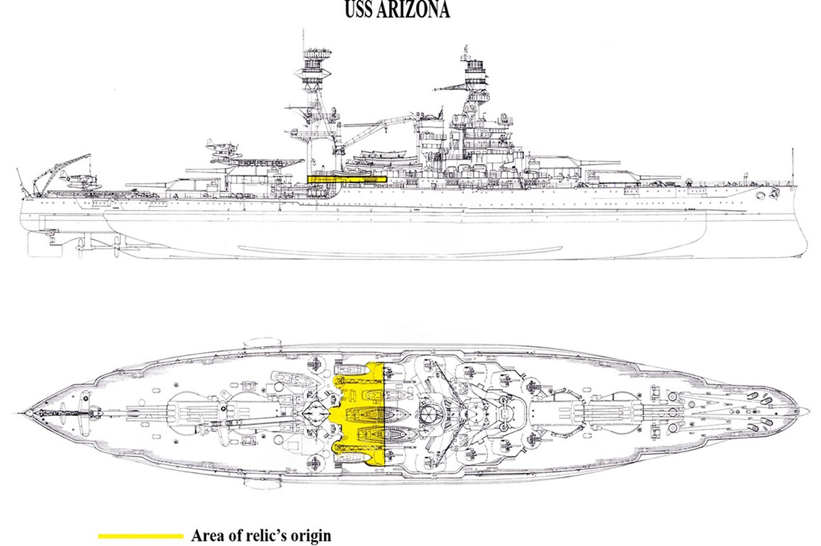 USS-Arizona-Artifact-Location