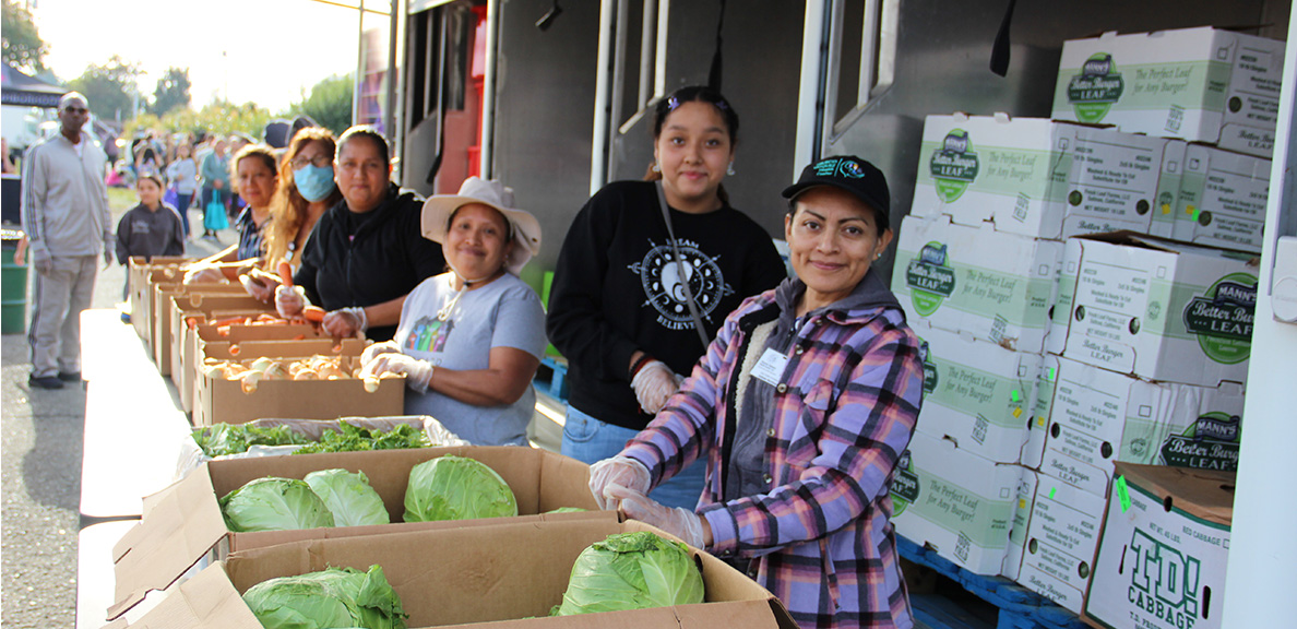 Fresh food for families