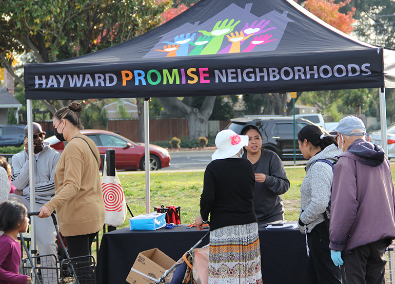 Hayward Promise Neighborhoods assisting families