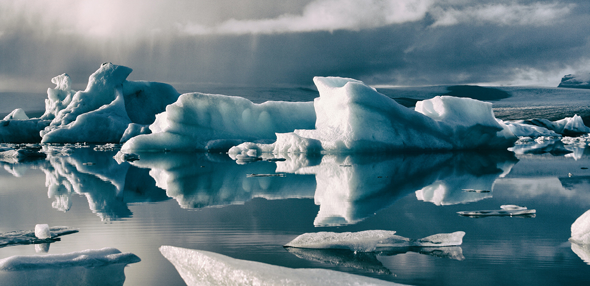 Melting glaciers