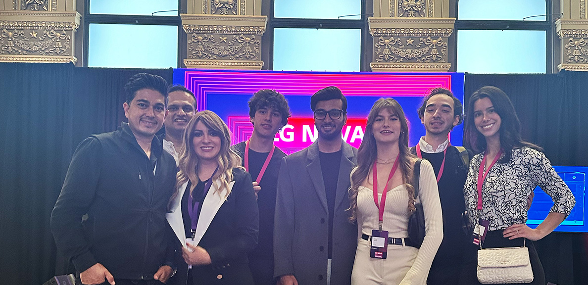 Student attendees at the LG Nova Innovation Festival