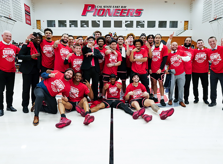 Pioneers Perfect: Cal State East Bay Men’s Basketball Makes History at 28–0 — Now It’s Playoff Time! 