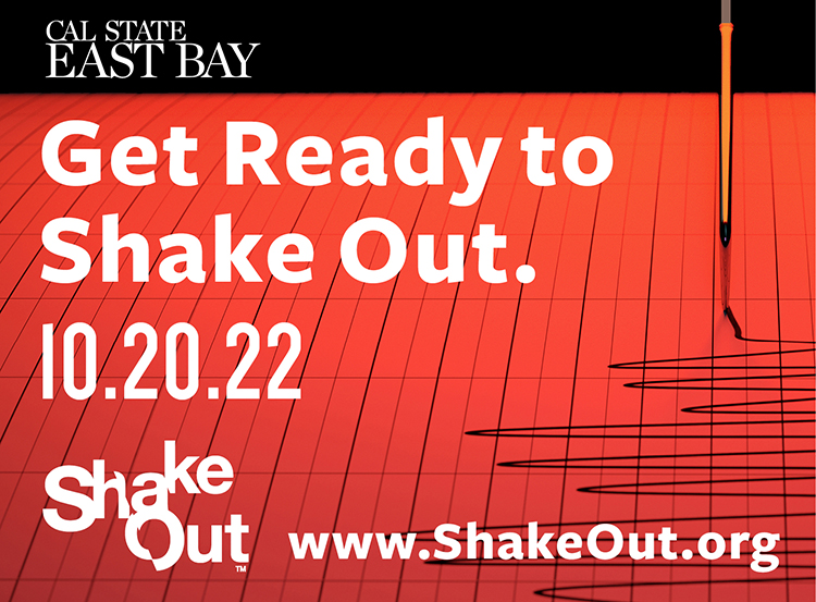 Great ShakeOut is Thursday, Oct. 20 at 10:20 a.m.