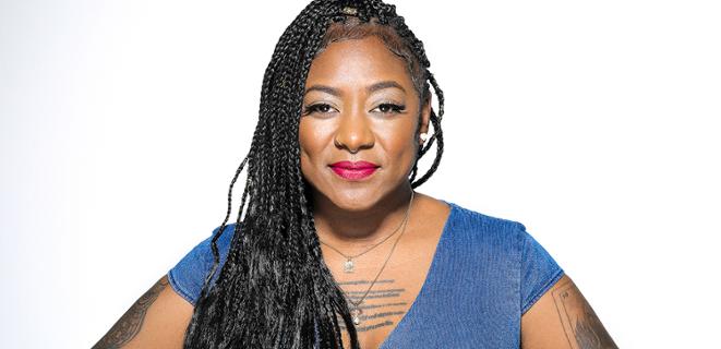 Head shot of Alicia Garza