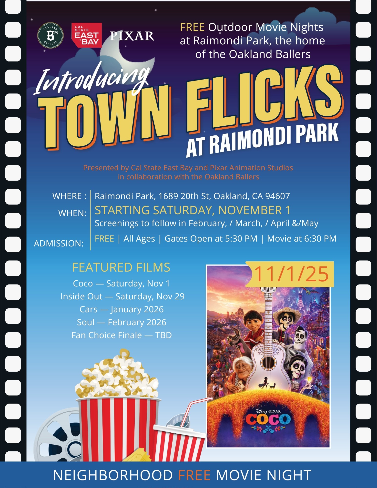 Town Flicks Flyer