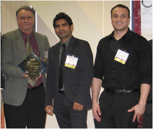 From left to right, Lee Thompson, Gagan Aneja and Alex Patterson