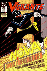 Vigilante comic book