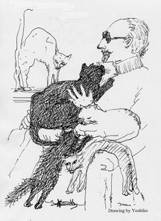 Glenn Glasow, as sketched by his partner Yashiko Kakudo, will be remembered in the annual concert in his memory May 22.