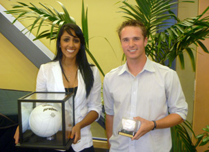 Sukhjit Athwal and Bryce Miller