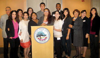 Students, faculty and staff of the Chabot Puente Project and Cal State East Bay's GANAS program celebrated the successful higher education initiatives at March 7 breakfast on the CSUEB Hayward Campus.