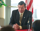 Thumbnail for the headline CSU Chancellor Timothy White '72 makes his first official visit to campus
