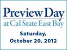 Thumbnail for the headline Cal State East Bay hosts ‘Preview Day’ Oct. 20 for prospective students
