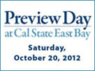 Thumbnail for the headline Cal State East Bay hosts ‘Preview Day’ Oct. 20 for prospective students