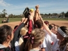 Thumbnail for the headline Pioneer softball players visit Hayward shooting victim