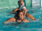 Thumbnail for the headline Pioneer water polo team topples Harvard, George Washington universities
