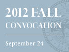 Thumbnail for the headline University Fall Convocation for all employees Sept. 24