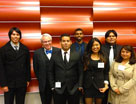 Thumbnail for the headline Economics students make strong showing at Federal Reserve Bank symposium