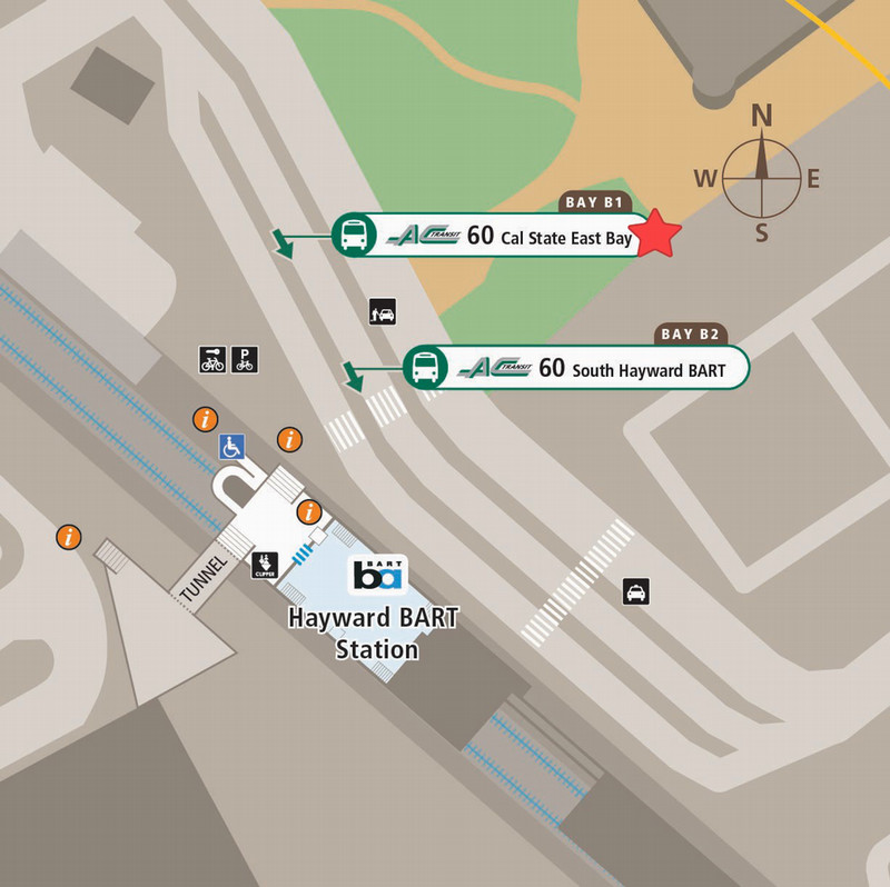 ac transit bus stop change hayward bart