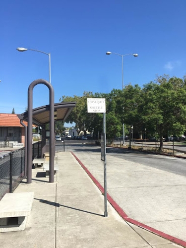 Hayward BART shuttle stop