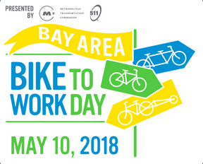 Bike to Work Day Banner May 10, 2018
