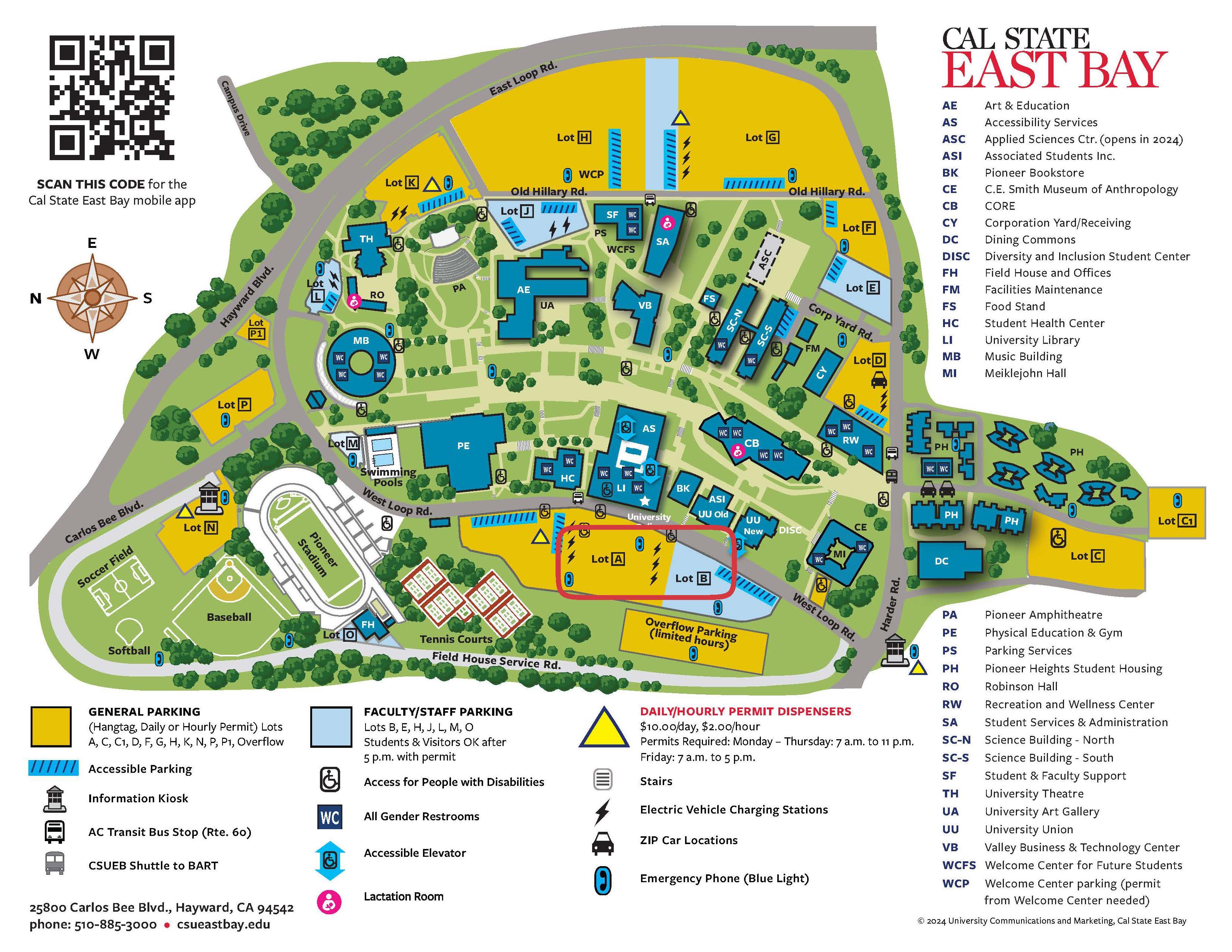 2024 Campus Map