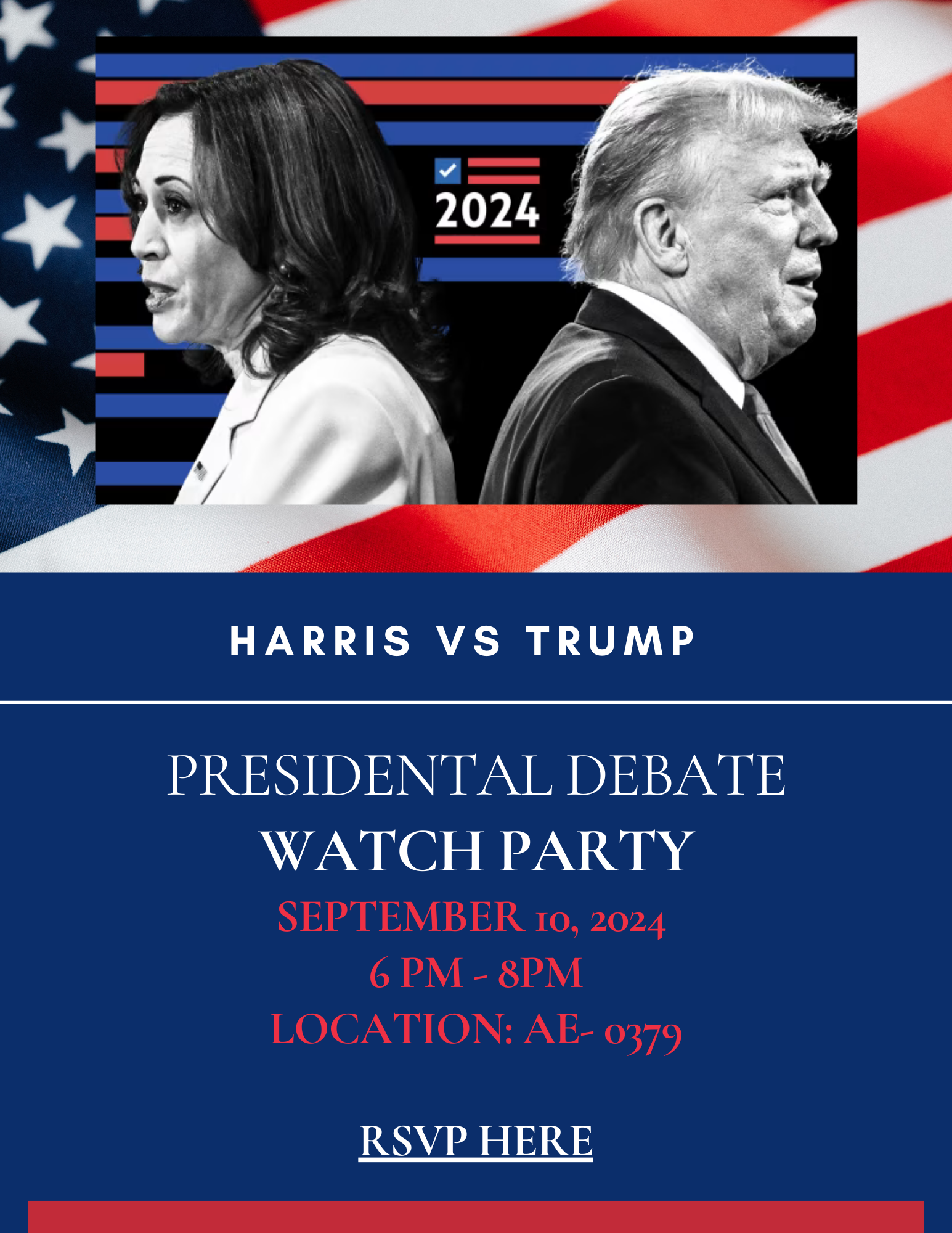 Debate watch party