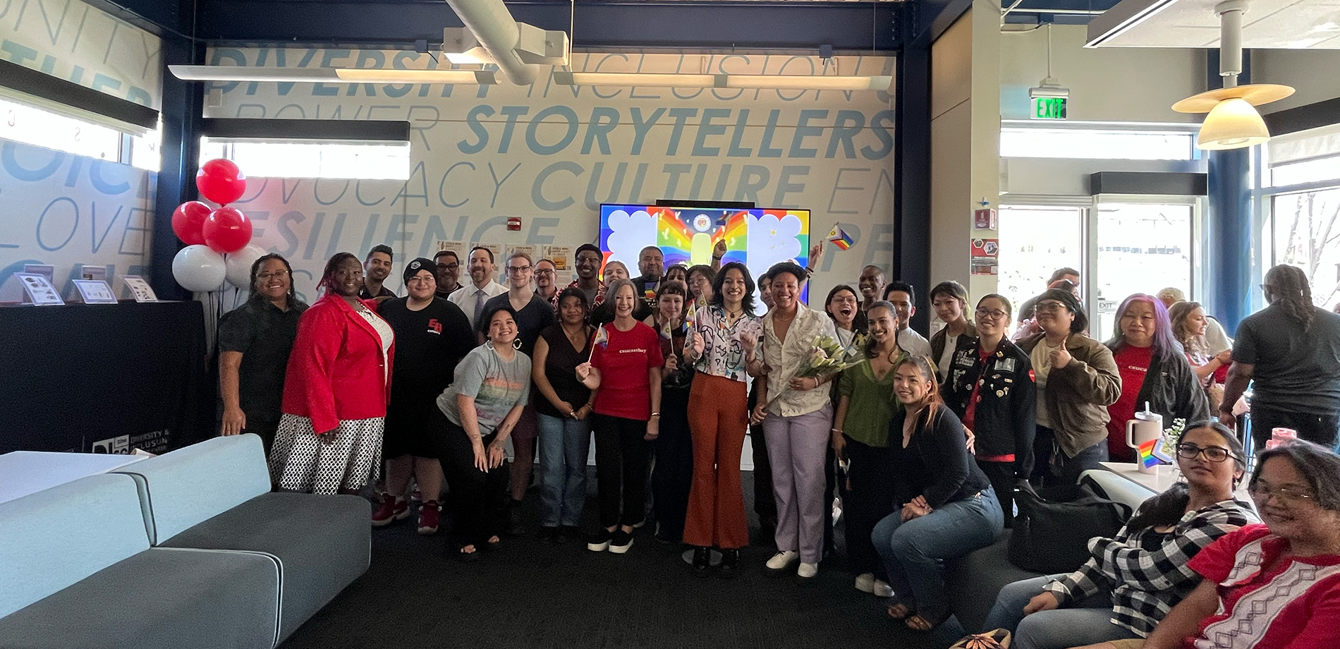 Group photo of the opening of the QUSSC