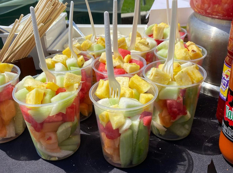 farmers market fruit cup