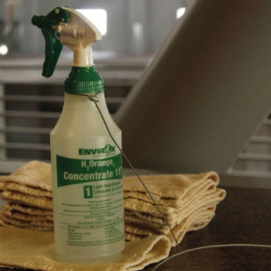 Green Cleaning Spray