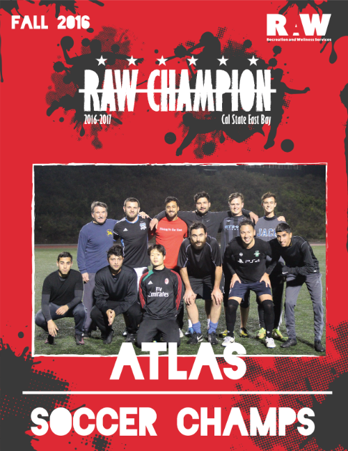 Fall 2016 Outdoor Soccer Champions  flyer