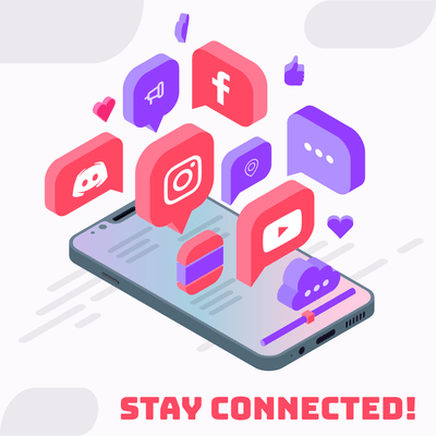Follow us on Social Media!