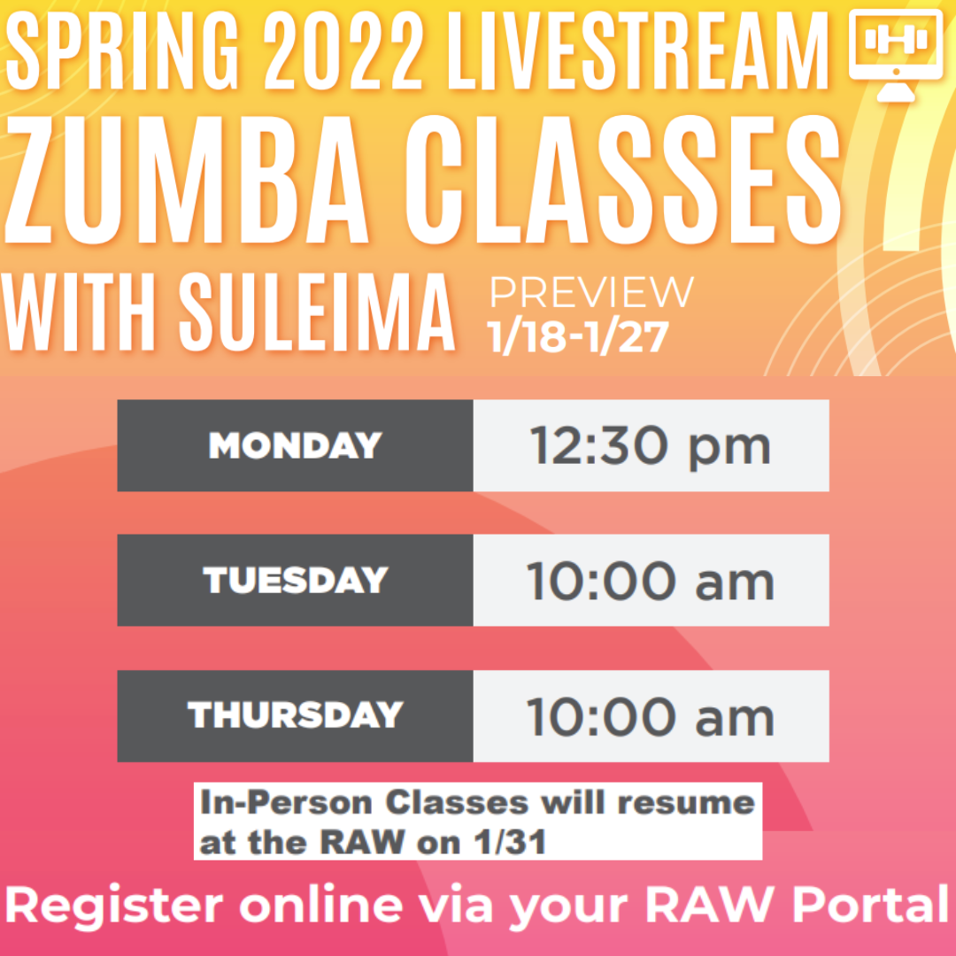 Zumba Classes 2022
