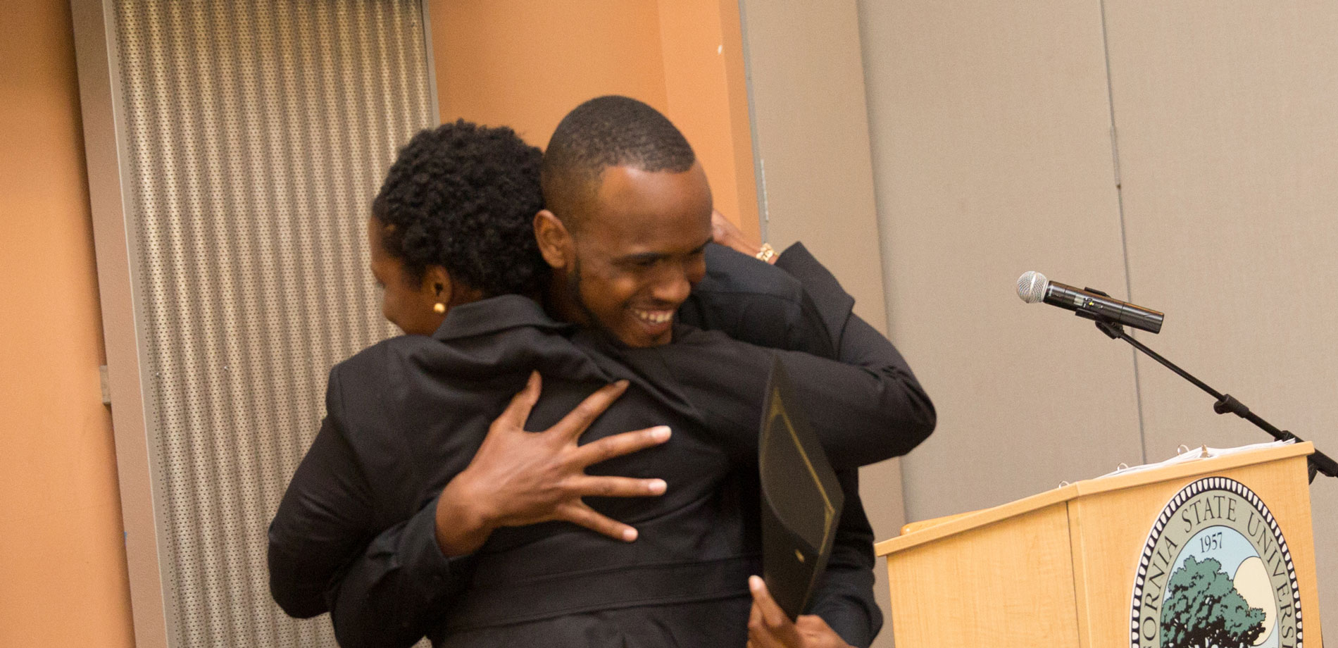 Renaissance Scholars Program participant and program coordinator