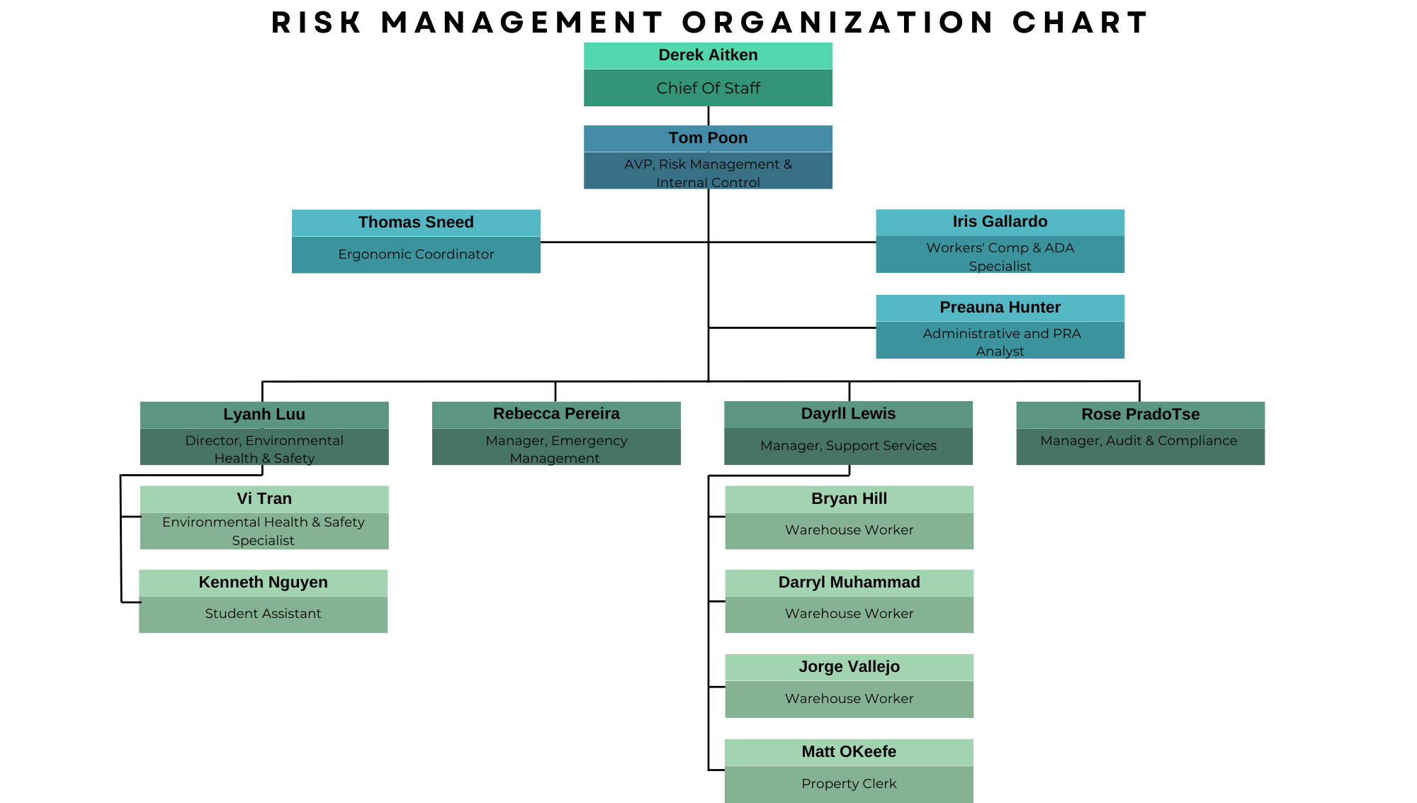 RM Org Chart