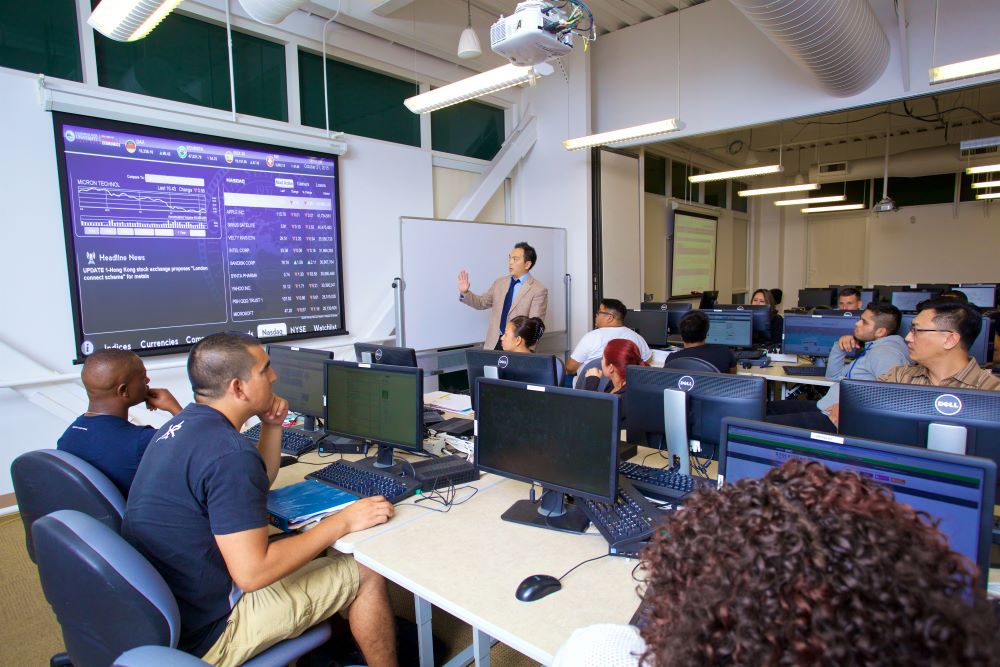 Students in classroom