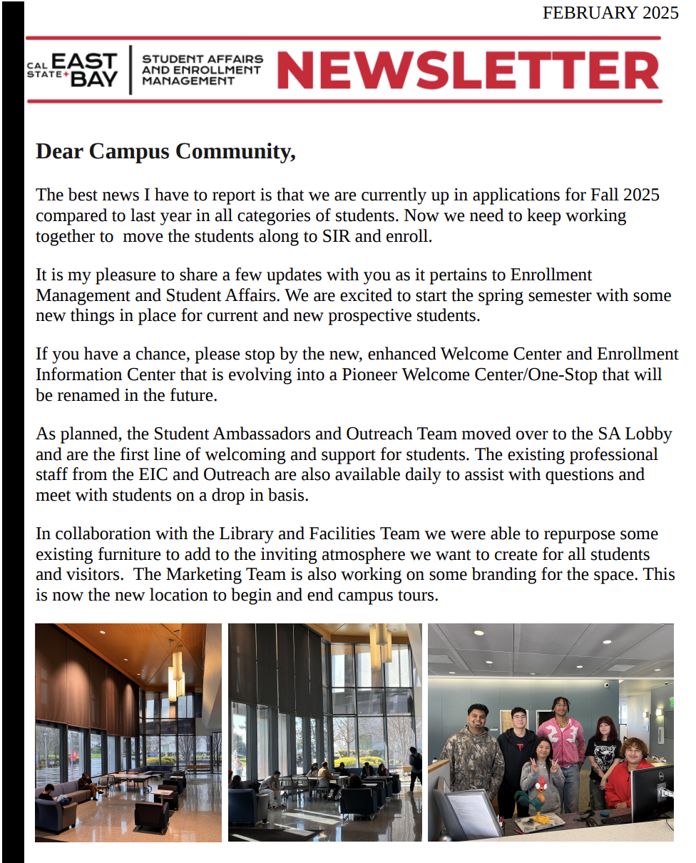 February 2025 Newsletter